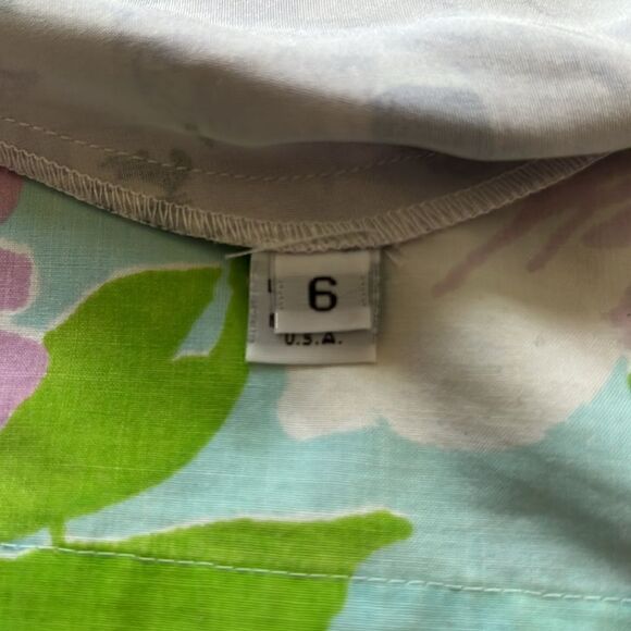 Naeem Khan Silk Mermaid Style Midi Floral Dress - 6 - Picture 2 of 15